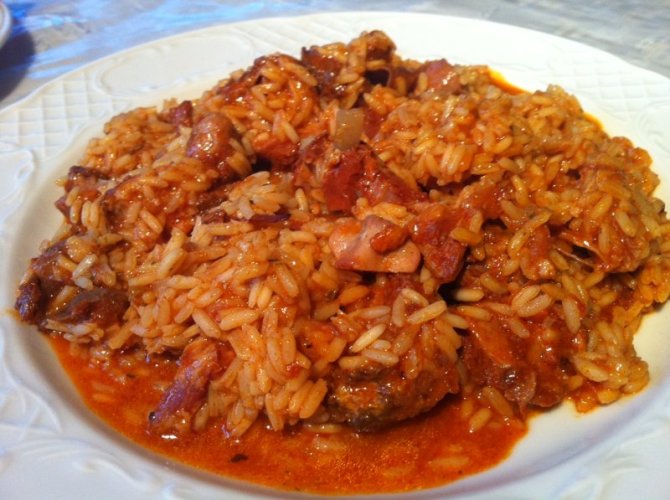 Arroz con botillo