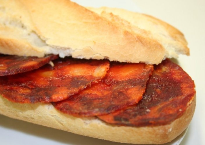 bocadillo de chorizo 