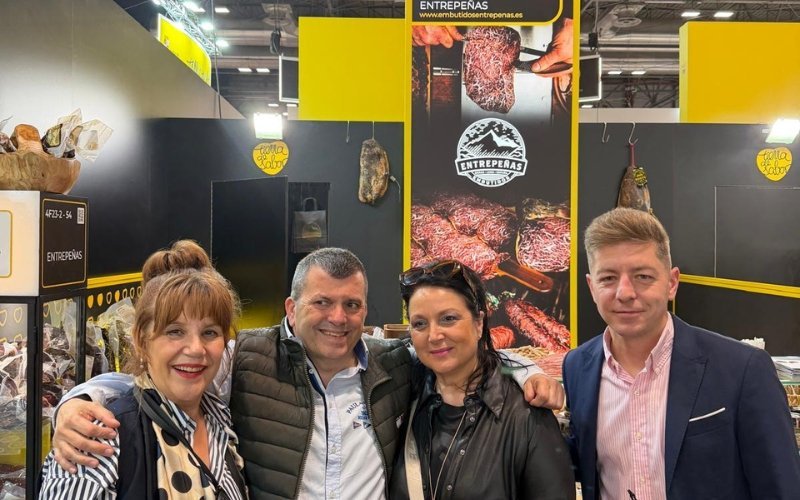 Rosi y Jorge en el Salón Gourmet en IFEMA