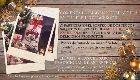 Sorteo de navidad - saquitos de regalo Entrepeñas 